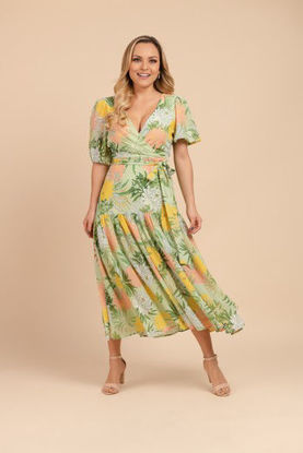 Imagen de Vestido Chiffon Floral