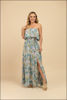 Imagen de Vestido Largo Floral Straple                                                    (Exclusivo Paginsa)