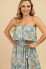 Imagen de Vestido Largo Floral Straple                                                    (Exclusivo Paginsa)