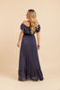 Imagen de Vestido Off Shoulder Largo Solido(Rayon)                                             (Exclusivo Pagina)