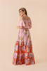 Imagen de Vestido Off Shoulder Estampado Largo                                          (Exclusivo Pagina)