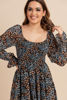 Imagen de Vestido Nido de Abeja M Larga                                   (Exclusivo Pagina)