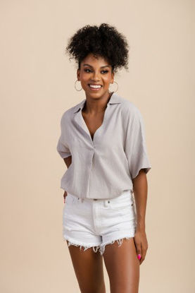 Imagen de Blusa Cuello Manga Corta   (Exclusiva Pagina)