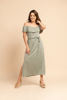 Imagen de Vestido Off Shoulder Rayas                                            (Exclusivo Pagina)