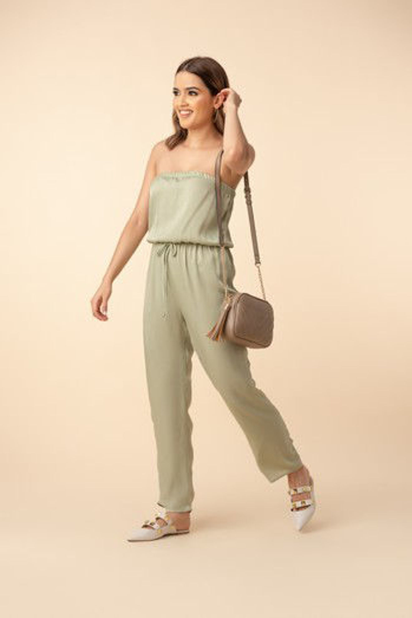 Imagen de Jumpsuit Satin Straple                                            (Exclusivo Pagina)