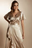 Imagen de Vestido Satin Cruzado                                           (Exclusivo Pagina)
