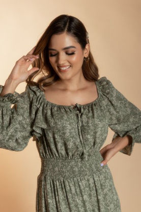 Imagen de Vestido Off Shoulder Manga Larga                                                 (Exclusivo Pagina)