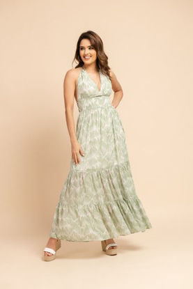 Imagen de Vestido Halter, Espalda Descubierta                                               (Exclusivo Pagina)