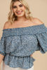 Imagen de Blusa Off Shoulder Print Floral                            (Excluisvo Pagina)