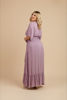 Imagen de Vestido Largo Cuello V                                             (Exclusivo Pagina)