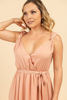 Imagen de Vestido Satin Tirante Nudo                                           (Exclusivo Pagina)
