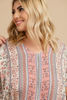 Imagen de Blusa Cuello V Print Floral     (Exclusiva Pagina)