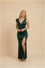 Imagen de Maxi Dress Cuello V, Ruffles Hombro (Exclusivo Pagina)