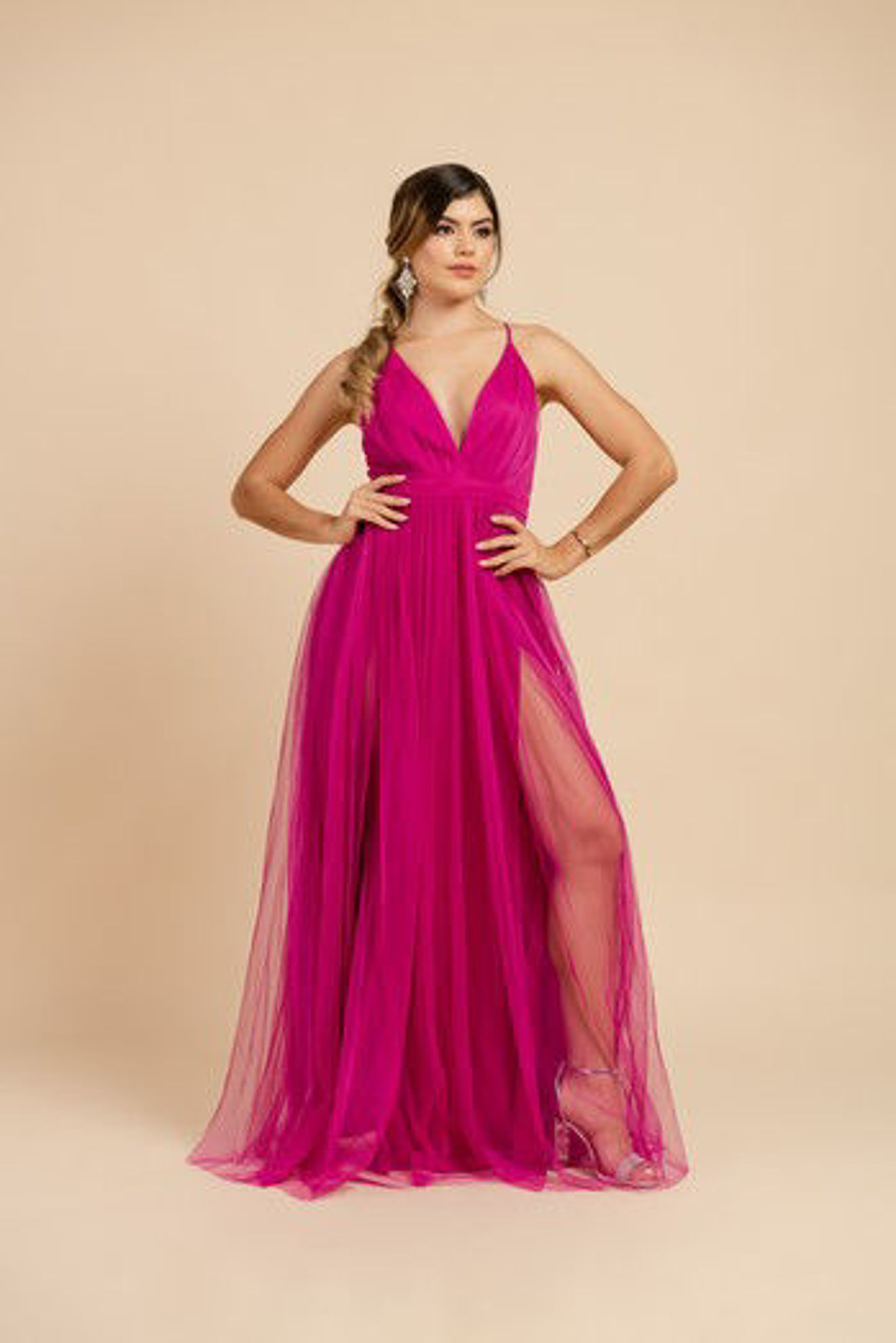 Imagen de Maxi Dress Tull                                                      (Exclusivo Pagina)