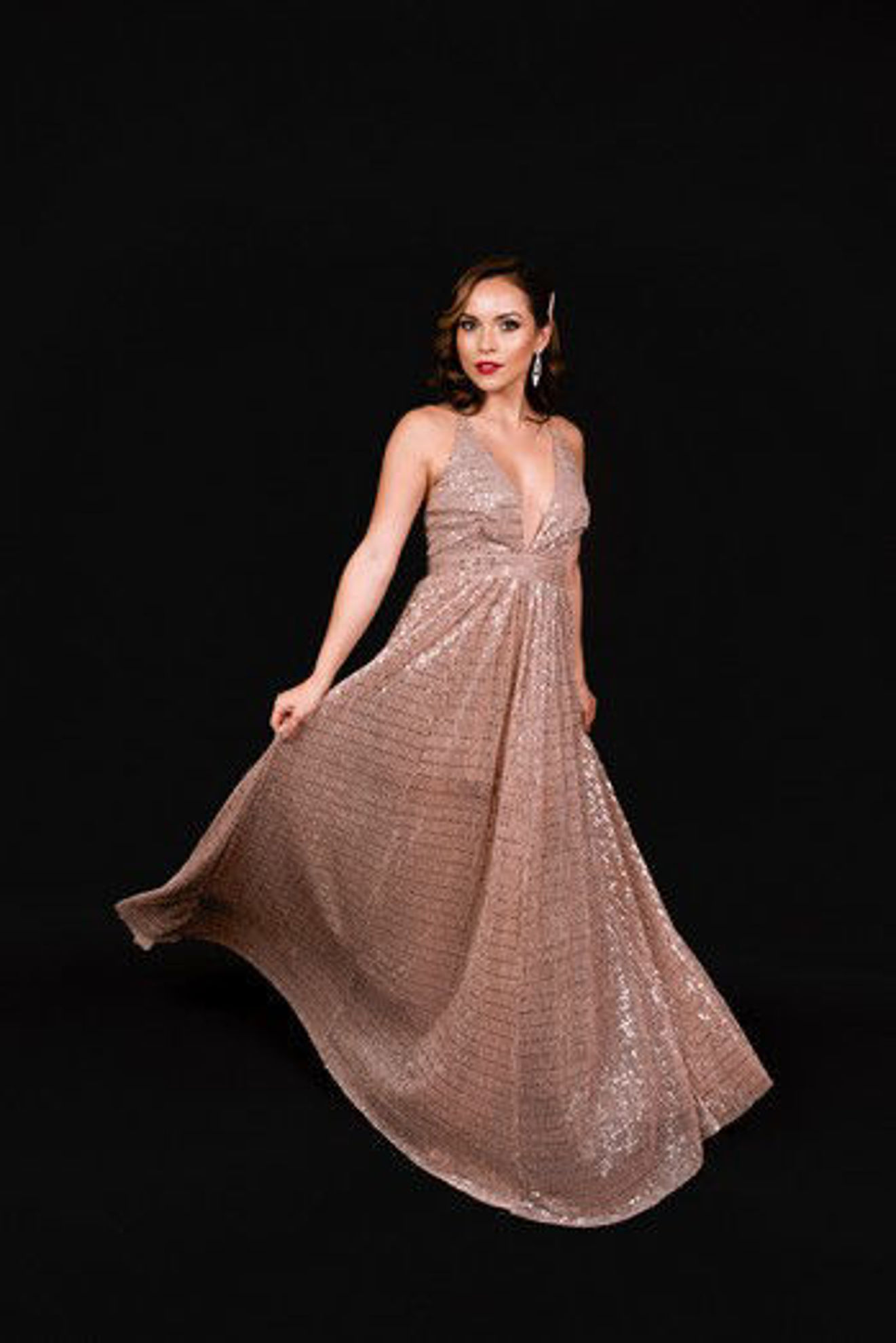 Imagen de Vestido Espalda Abierta                                                          (Exclusivo de Pagina)