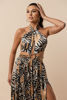 Imagen de Vestido Satin Animal Print                                            (Exclusivo Pagina)