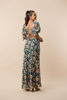 Imagen de Vestido Largo Print Floral Detalle Espalda                                               (Exclusivo Pagina)