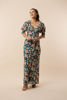 Imagen de Vestido Largo Print Floral Detalle Espalda                                               (Exclusivo Pagina)