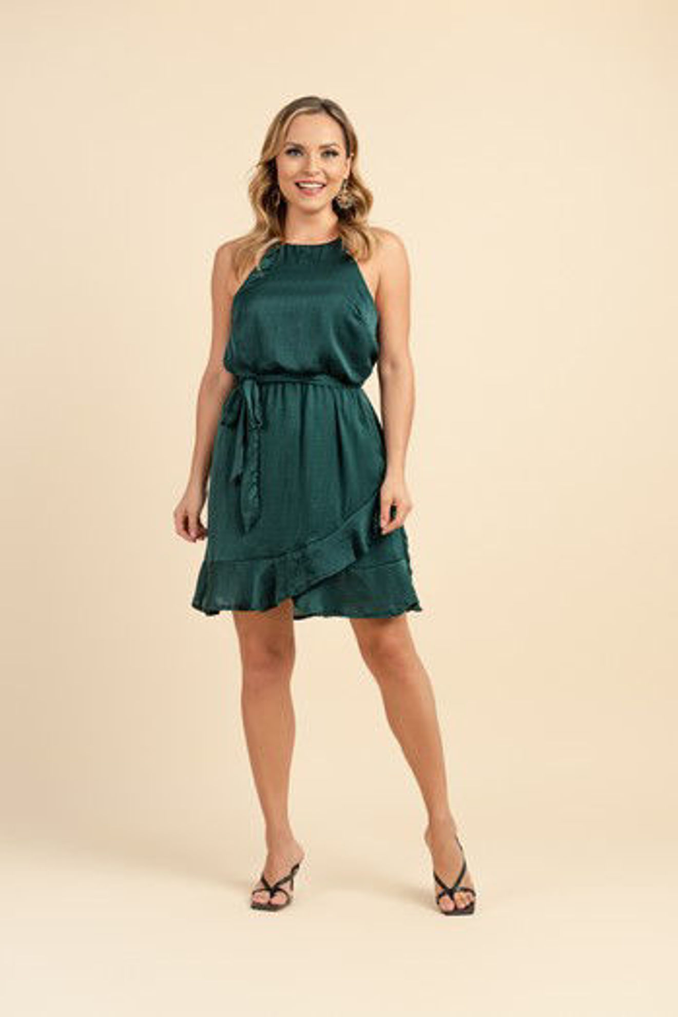 Imagen de Vestido  Satin Tirante                                                        (Exclusivo Pagina)
