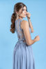 Imagen de Maxi Dress Blusa Encaje, Trasparente (Exclusivo Página)