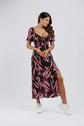 Imagen de Vestido Cuello V                                               (Exclusivo Pagina)