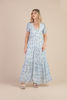 Imagen de Vestido Cuello V Print Florecitas (Exclusivo Pagina)