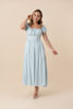 Imagen de Vestido Off Shoulder Pastel                                                                          (Exclusivo Pagina)