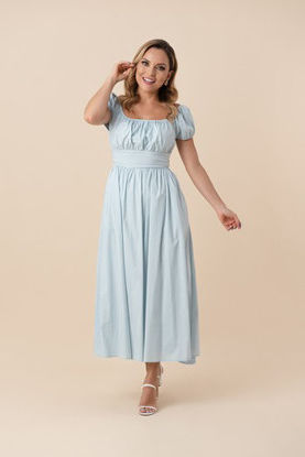 Imagen de Vestido Off Shoulder Pastel                                                                          (Exclusivo Pagina)