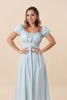 Imagen de Vestido Off Shoulder Pastel                                                                          (Exclusivo Pagina)