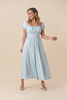 Imagen de Vestido Off Shoulder Pastel                                                                          (Exclusivo Pagina)