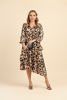 Imagen de Vestido Animal Print Manga 3/4                                                        (Exclusivo Pagina)