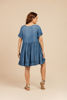 Imagen de Vestido Denim Cuello Cuadrado                                    (Exclusivo Pagina)