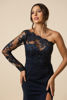 Imagen de Maxi Dress Blusa Un Hombro Encaje                                      (Exclusivo Pagina)