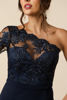 Imagen de Maxi Dress Blusa Un Hombro Encaje                                      (Exclusivo Pagina)
