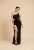 Imagen de Maxi Dress One Shoulder, Espalda Descubierta                                                   (Exclusivo Pagina)