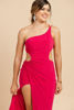Imagen de Maxi Dress One Shoulder, Espalda Descubierta                                                   (Exclusivo Pagina)