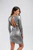 Imagen de Vestido Manga larga Metalico                                    (Exclusivo Pagina)
