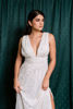 Imagen de Vestido Lentejuelas Escote Profundo (Exclusivo Página)