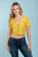 Imagen de Crop Top Botones Cuello V                                                 (Exclusiva Pagina)