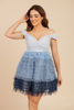 Imagen de Vestido Tull Off Shoulder                                                (Exclusivo Pagina)