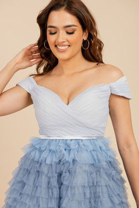 Imagen de Vestido Tull Off Shoulder                                                (Exclusivo Pagina)