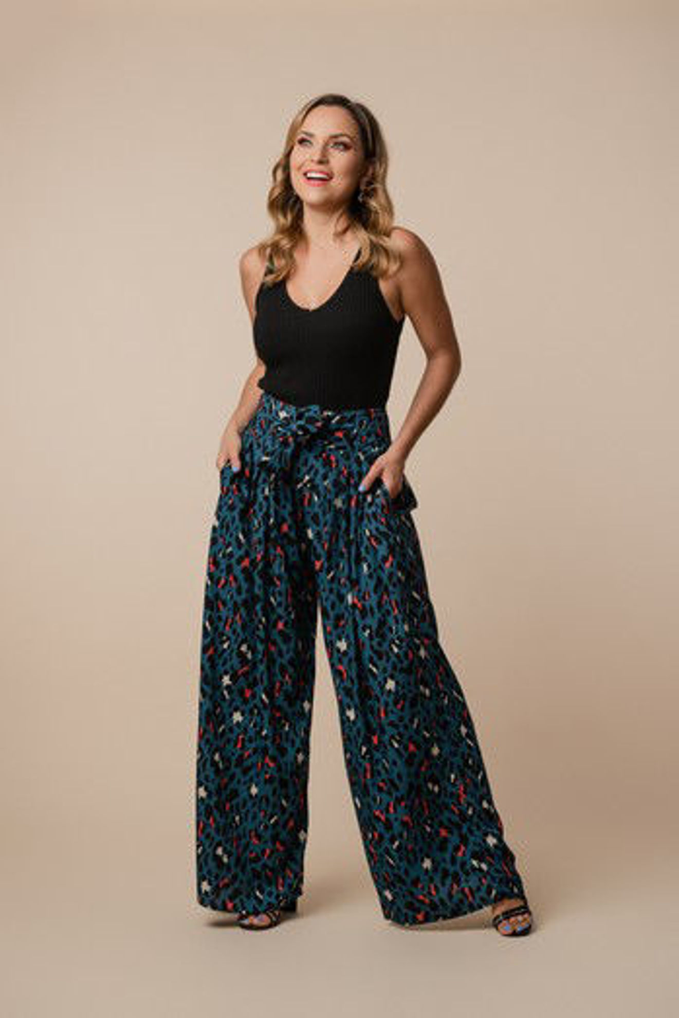 Kenana. Pantalon Palazzo Animal Print Kenana. Pantalon Palazzo Animal Print