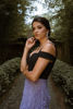 Imagen de Maxi Dress Off Shoulder, Lavanda Encaje (Exclusivo Página)