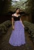 Imagen de Maxi Dress Off Shoulder, Lavanda Encaje (Exclusivo Página)