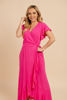 Imagen de Vestido Cruzado Solido (Rayon)                     (Exclusivo Pagina)