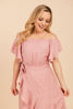 Imagen de Vestido  Off Shoulder, Vuelo Falda                                                  (Exclusivo Pagina)