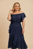 Imagen de Vestido  Off Shoulder, Vuelo Falda                                                  (Exclusivo Pagina)