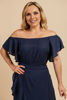 Imagen de Vestido  Off Shoulder, Vuelo Falda                                                  (Exclusivo Pagina)