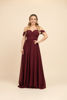 Imagen de Maxi Dress Off Shoulder Elastico Espalda                       (Exclusivo Pagina)