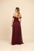 Imagen de Maxi Dress Off Shoulder Elastico Espalda                       (Exclusivo Pagina)